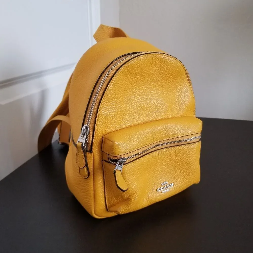 Coach Leather Mini Backpack - Picture 3 of 7